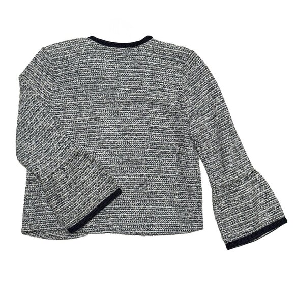 LOFT- BLUE & BEIGE JACKET - Picture 2 of 2